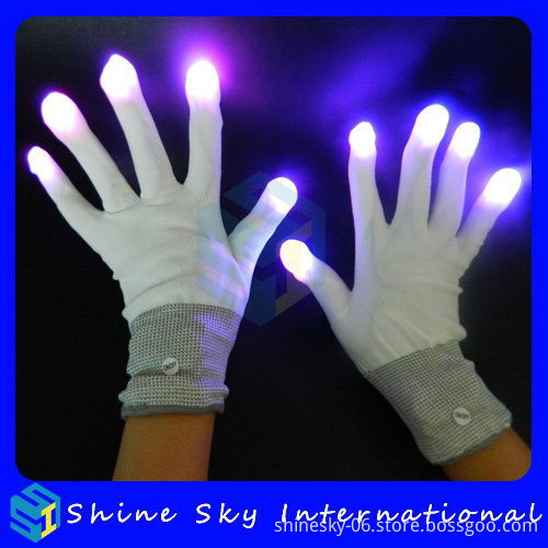 Top Grade Stylish Led Ring Light Led Flashing Gloves Party